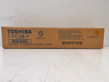 Original TOSHIBA T-FC28-Y Toner Cartridge Yellow OEM picture
