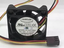 1PCS New EVERFLOW 4010 R124010BM DC12V 0.12A 4C Axial Hot Air Fan picture