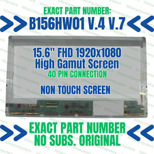 Au Optronics B156hw01 V.7 Laptop LCD Screen 15.6