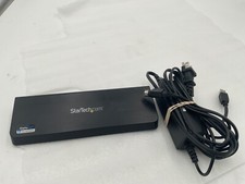 StarTech USB 3.0 Laptop Docking Station W Dual Video 4k DP USB3DOCKHDPC picture
