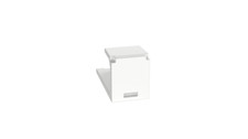 PANDUIT CMBIW-X Blank Module, 1 Port, White, Pack of 10 picture