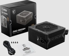 MAG A550BN Gaming Power Supply 80 Plus Bronze Certified 550W Compact Size picture