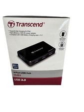 Transcend HUB3K 4-port USB Hub  USB3.0 DC High Output Adapter picture