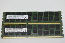 Micron 16GB (2x8GB) 2Rx4 PC3L-12800R DDR3 ECC Server RAM MT36KSF1G72PZ-1G6K1HF picture