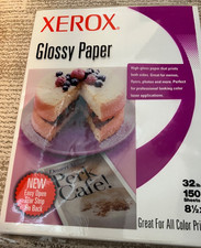 Xerox Vintage  32 Lb Glossy Paper 8.5x11 150 Sheets picture