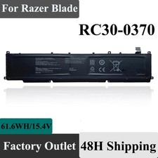 Genuine  61.6Wh RC30-0370 Battery For Razer Blade Ryzen 14