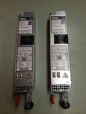(2) DELL Y8Y65 Power Edge D350E-S1 80 Plus Platinum Switching Power Supply 350W picture