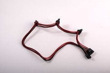 Corsair Premium Individually Sleeved SATA Cable Type 4 Red Black 6-Pin 4x SATA picture