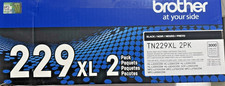 Brother TN229XL2PK High-yield Black Toner Cartridges – 2 Pack – FAST SHIP picture