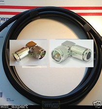 TIMES ® 1-30 Feet LMR-400 Antenna Jumper Cable PL-259 to N Male Angle Connectors picture
