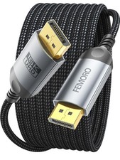 Display Port Cable 10 ft, DisplayPort 2.1 16K60Hz 8K120Hz 4K240Hz 2K360Hz 108 picture
