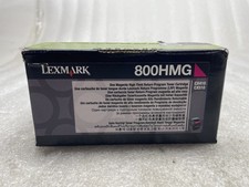 Genuine OEM Lexmark CX410/CX51 Magenta High Yield Return Program Toner Cartridge picture
