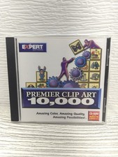 10,000 Premier Clip Art Expert Software CD Rom picture