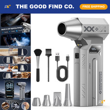 Powerful Electric Air Duster 280,000 RPM - 4-Gear Adjustable Cleaning Kit, Fast picture