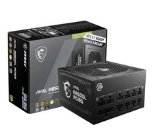 NEW MSI MAG A850GL PCIE 5.0, 80 GOLD Plus Fully Modular Gaming PSU 12VHPWR Cable picture