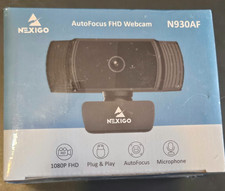 NexiGo N930AF AutoFocus Webcam Microphone 1080p FHD USB Web Camera NEW UNOPENED picture