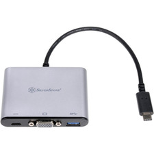 Silverstone EP06C USB 3.1 Type C to USB Type A Type C X 1 Charging Port and VGA picture
