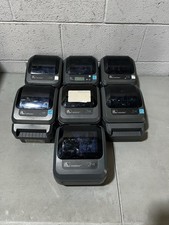LOT OF 7:  Zebra GX420d/ GK Label Printer LAN/USB/Serial For Parts or Repair picture