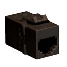 ICC MODULE COUPLER RJ-11 PIN 1-1 BLACK IC107C6RBK UPC 633758004428 picture