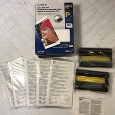 Sony SVM-F120P Color Print Pack 100 Sheets + 2 Ink Cartridges for DPP-F picture