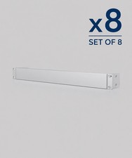 SET OF 8 Unifi 1U Rack Mount OCD Blank Panel (UACC-Rack-Panel-Blank-1U) Ubiquiti picture