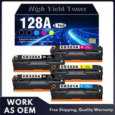 5PK Compatible 128A Toner for CE320A CE321A CM1415fn CP1525nw High Yield picture