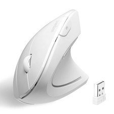 Perixx PERIMICE-713W Wireless Ergonomic Vertical Mouse - 2.4G Spec with USB Rece picture