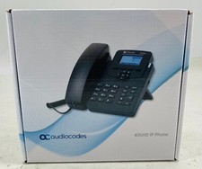 NEW AUDIOCODES 405HD DUAL LINE IP DESKTOP PHONE - VoIP PHONE picture