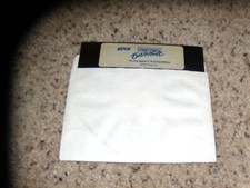EPYX Street Sports Basketball Apple II game 5.25