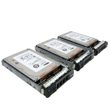 DELL 600GB SAS 6Gbps 3.5in ENTERPRISE HDD HUS156060VLS600 0B24496 - Lot of 3 picture