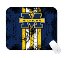 College Michigan School Spirit Desk Mat Non-Slip Gaming Mouse Pad picture