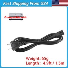  Premium 2-prong AC Power Cord Cable Lead for Canon Pixma MP 240 150 Printer picture