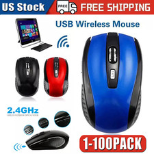  Wireless Optical Mouse Mice 2.4GHz USB Receiver For Laptop PC Computer DPI lot picture