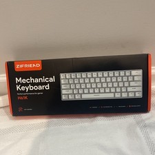 Zifriend H61K Mechanical Gaming Keyboard – 61 Keys, Compact 60% / RGB NIB picture