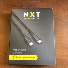 NEW NXT Technologies USB-C Cable 6ft(1.8m) NX60469 picture