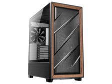 Antec FLUX Wood, 5 x PWM Fans Included, High-Airflow Front Panel With Walnut Woo picture